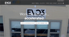 Desktop Screenshot of evo3workspace.com